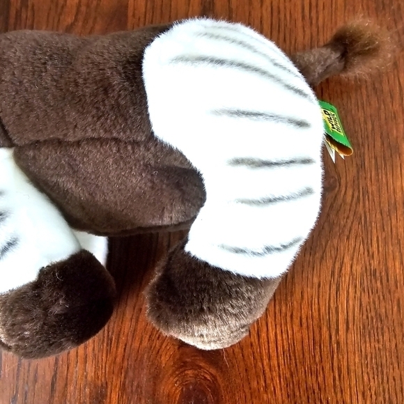 Wild Republic Endangered Okapi Stripe Plush Stuffed Animal, Stuffy, Plushie - Picture 4 of 11